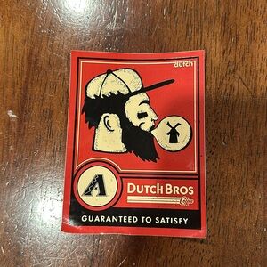 Dutch Bros Diamond Backs World Series Sticker